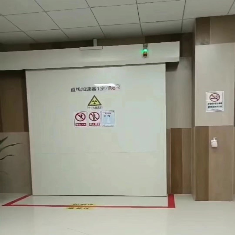 中卫对开铅门